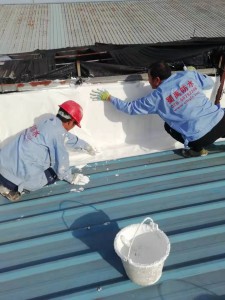 防水涂料房顶施工的步骤	(防水涂料屋顶用最好的是什么)